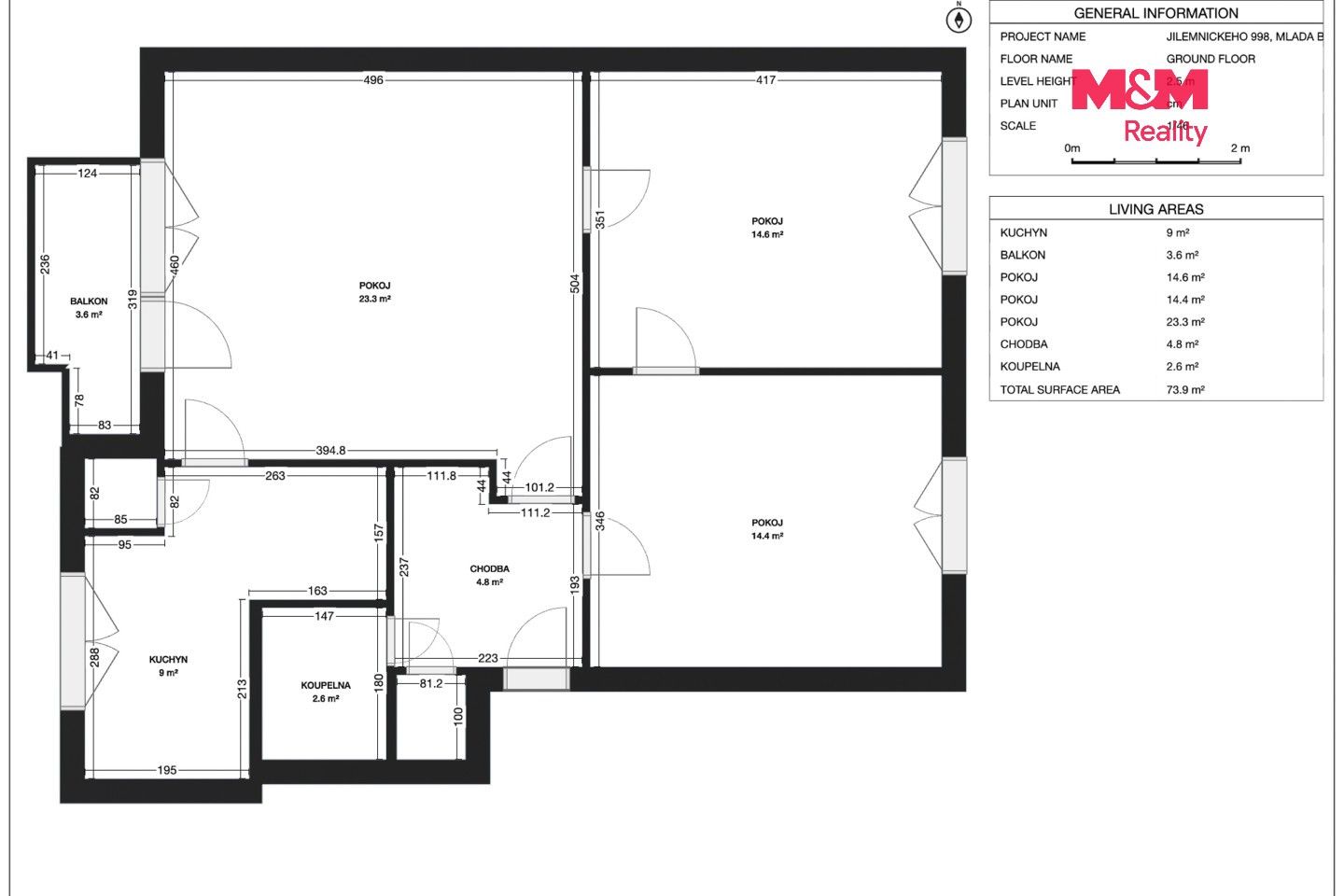 Prodej bytu 3+1 70 m² - foto 10