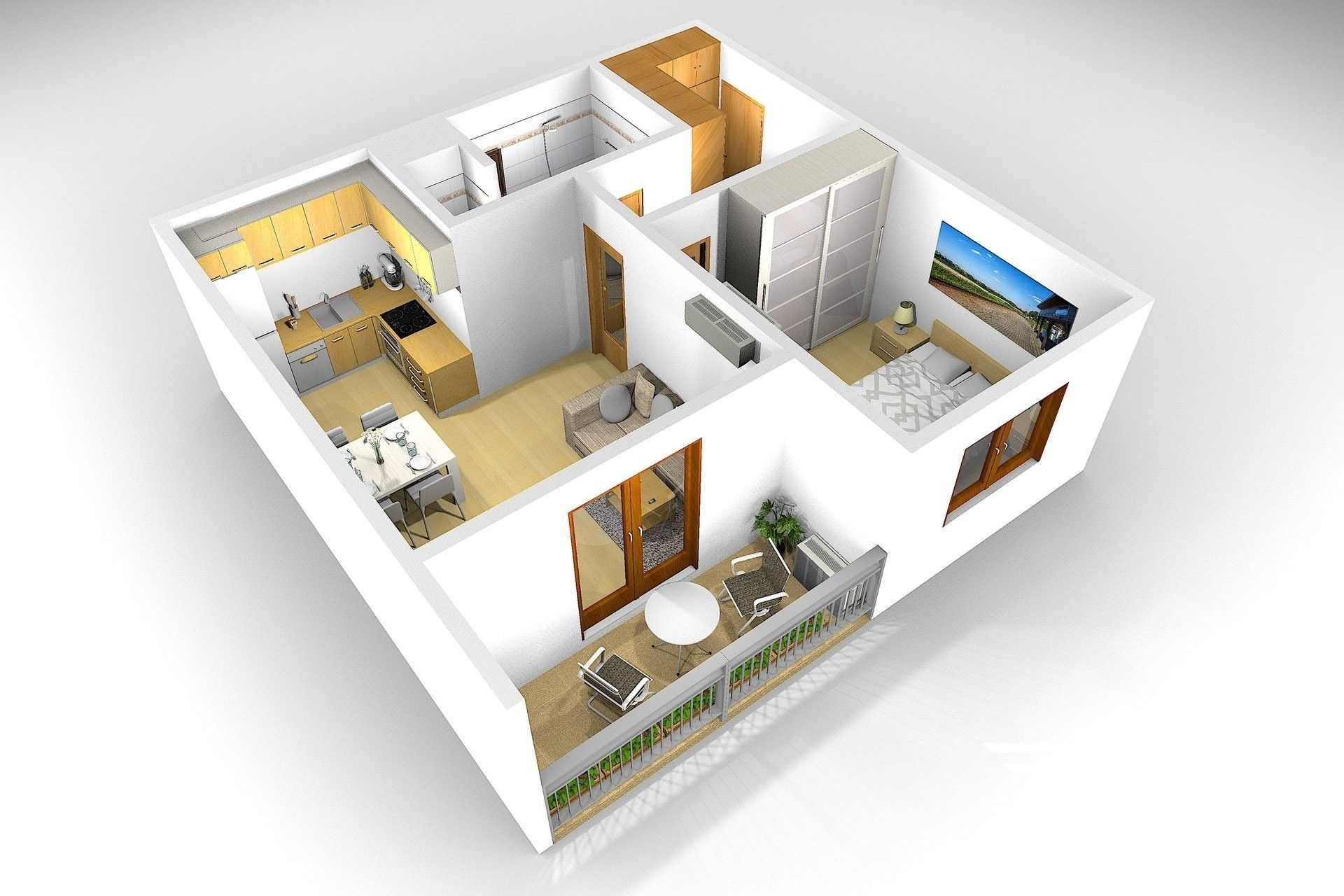 Pronájem bytu 2+kk 43 m² - foto 19