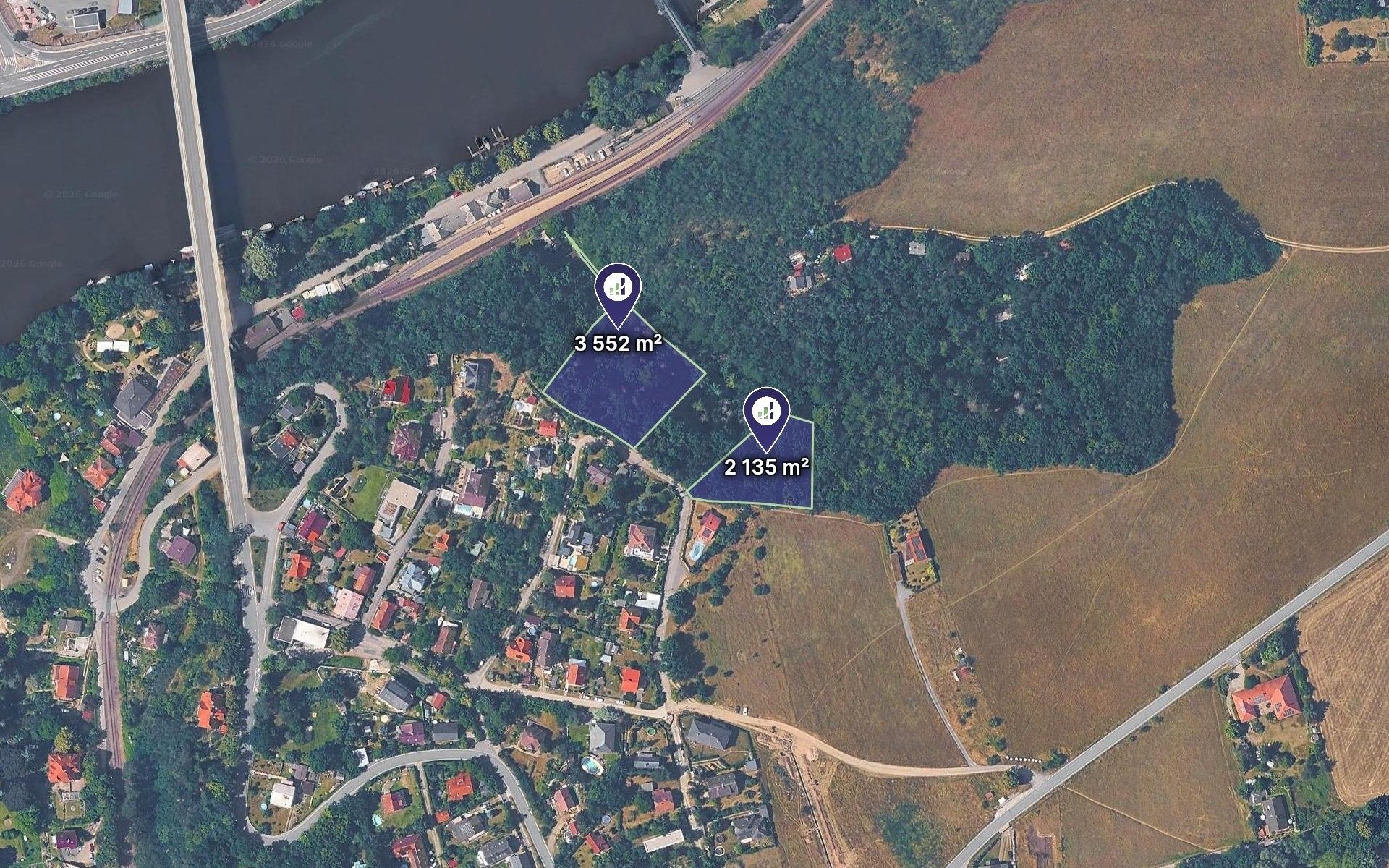 Prodej pozemku 5687 m² - foto 1