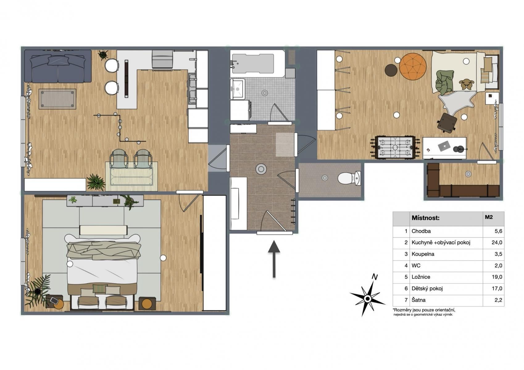 Prodej bytu 3+kk 73 m² - foto 19