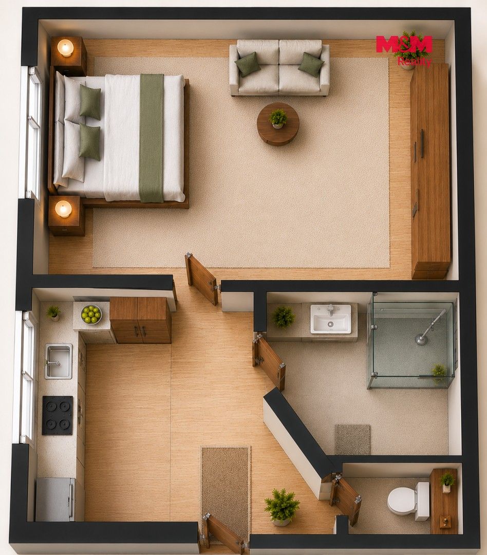 Prodej bytu 1+kk 30 m² - foto 18