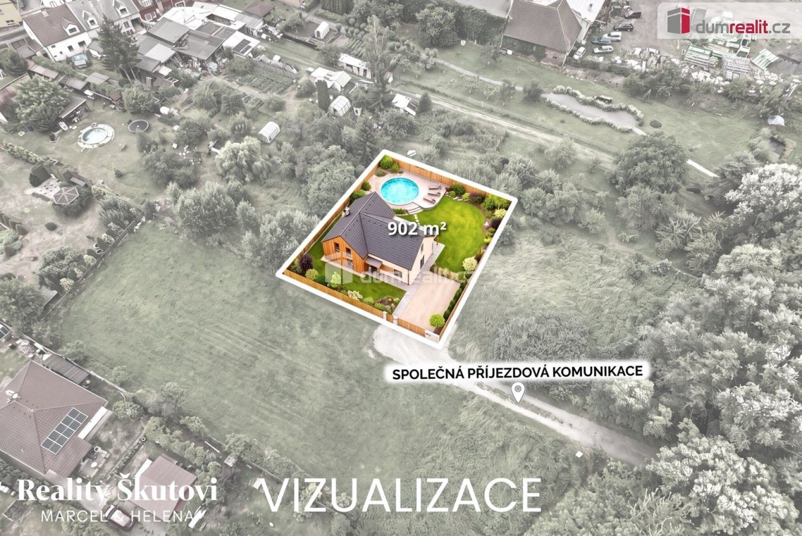 Prodej pozemku 902 m² - foto 4