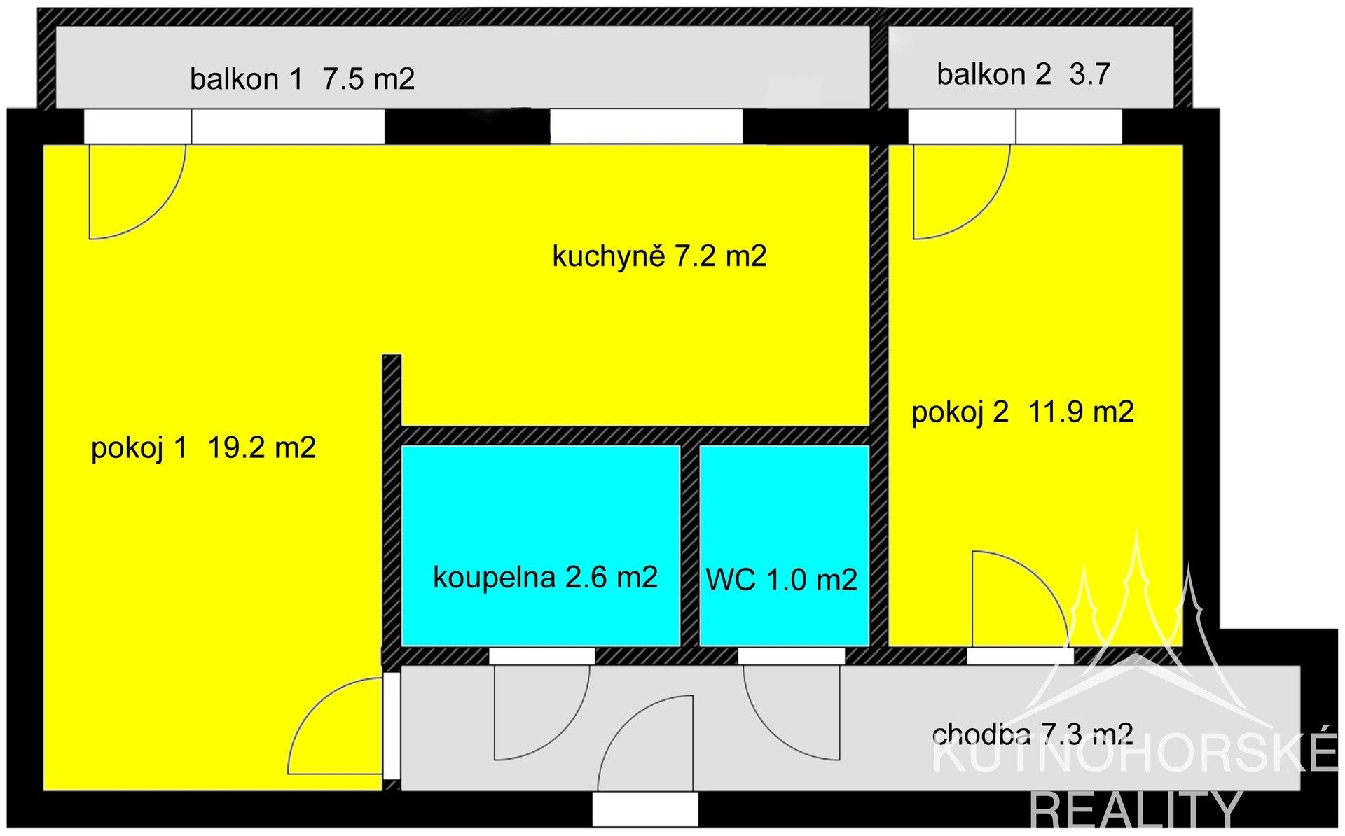 Prodej bytu 2+kk 49 m² - foto 5