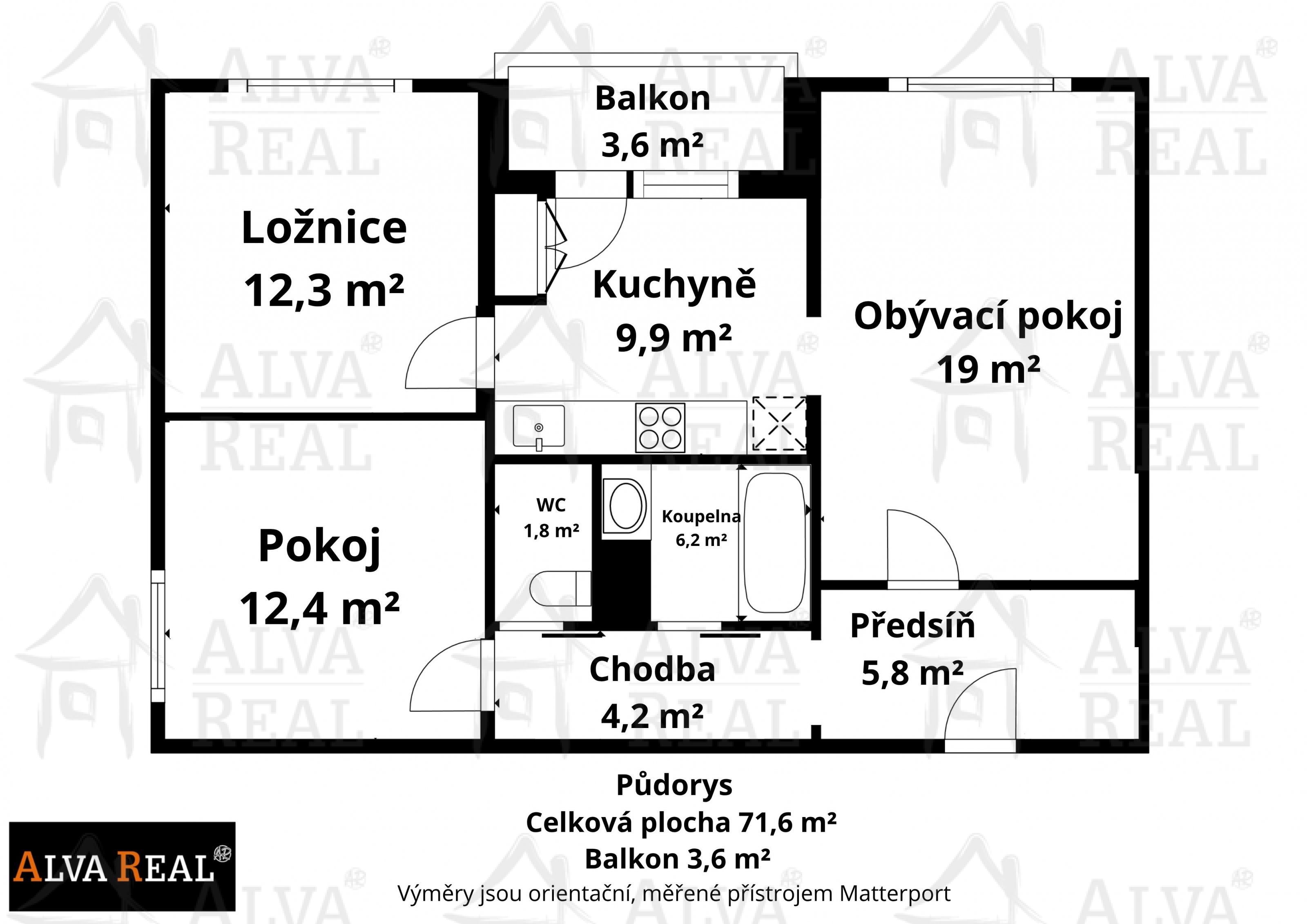 Prodej bytu 3+1 71 m² - foto 1