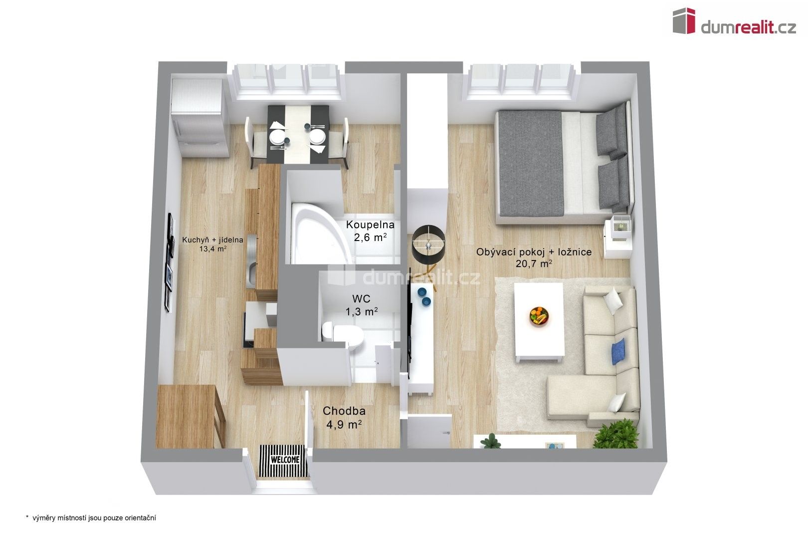 Prodej bytu 1+1 42 m² - foto 6