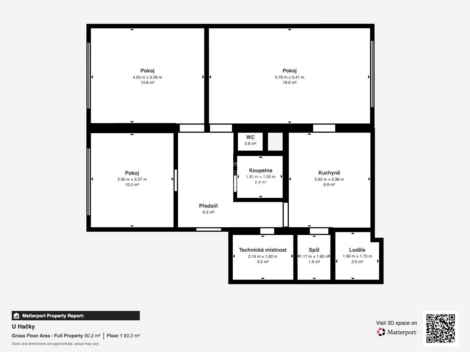 Pronájem bytu 3+1 78 m² - foto 7