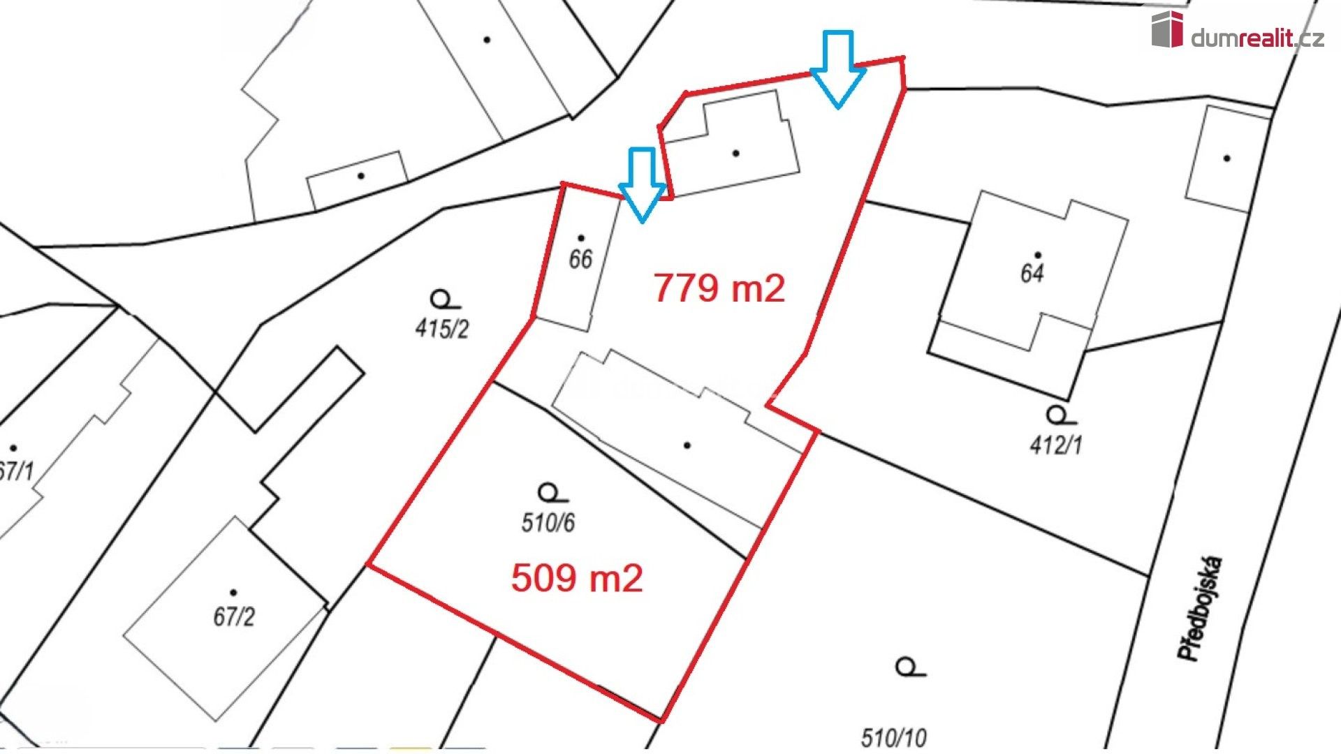 Prodej pozemku 1288 m² - foto 3