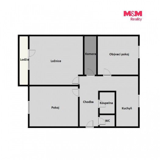 Prodej bytu 3+1 76 m² - foto 5