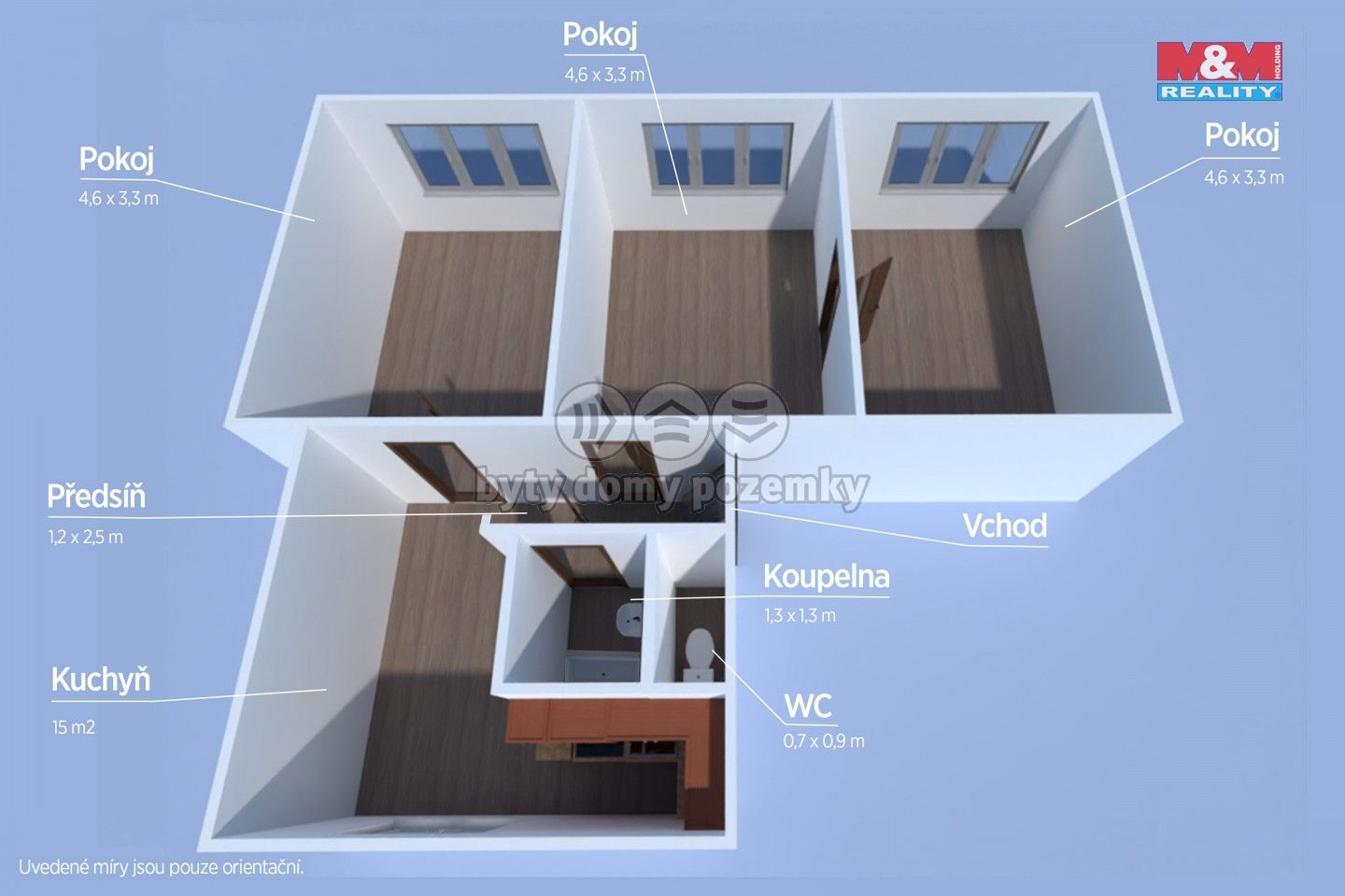 Prodej bytu 3+1 69 m² - foto 10