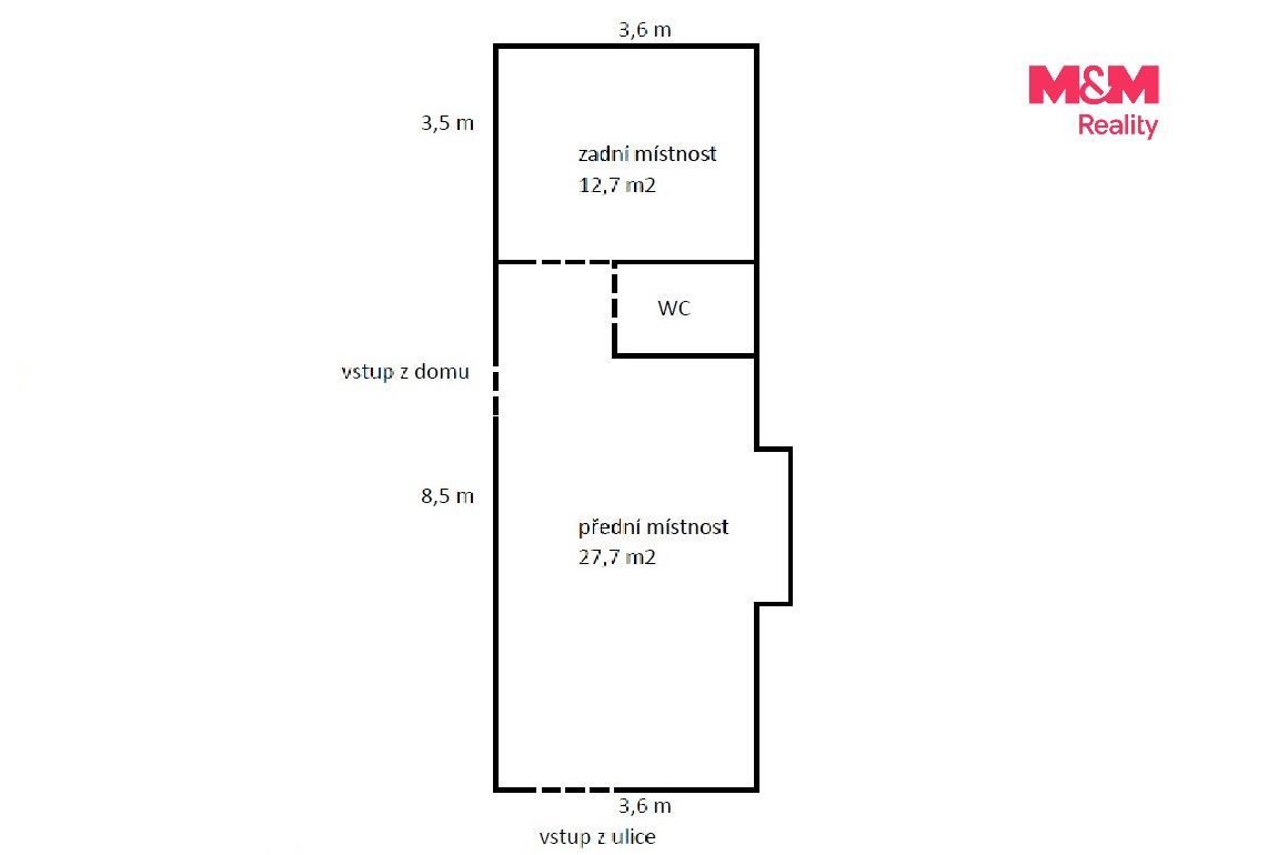 Pronájem komerčního prostoru 44 m² - foto 9
