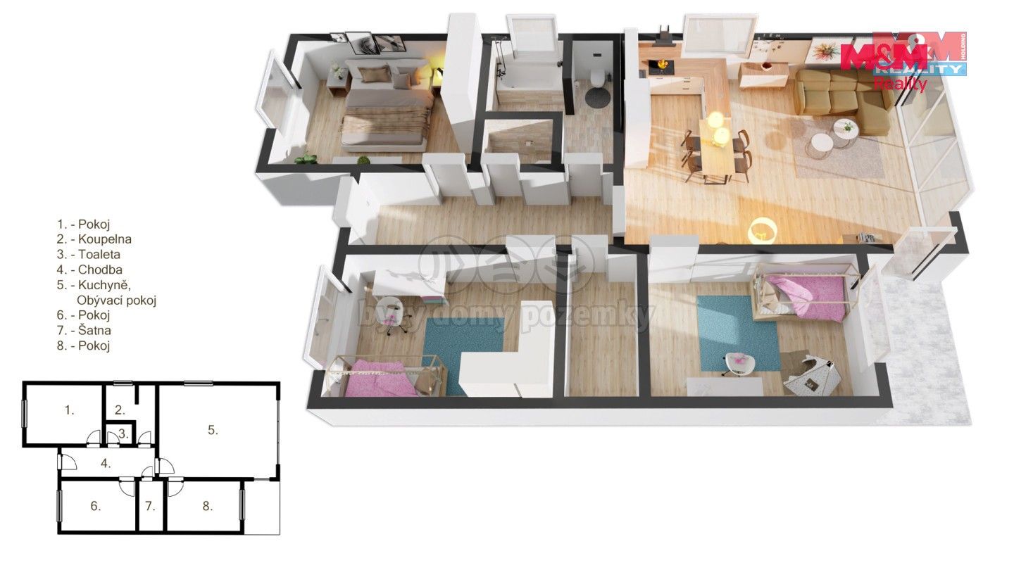Pronájem domu 97 m² - foto 6