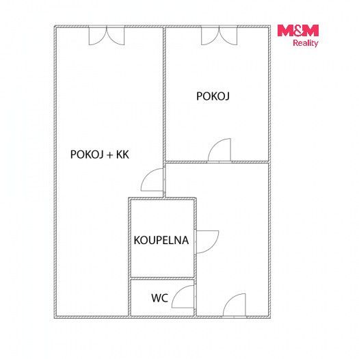 Pronájem bytu 2+kk 39 m² - foto 13