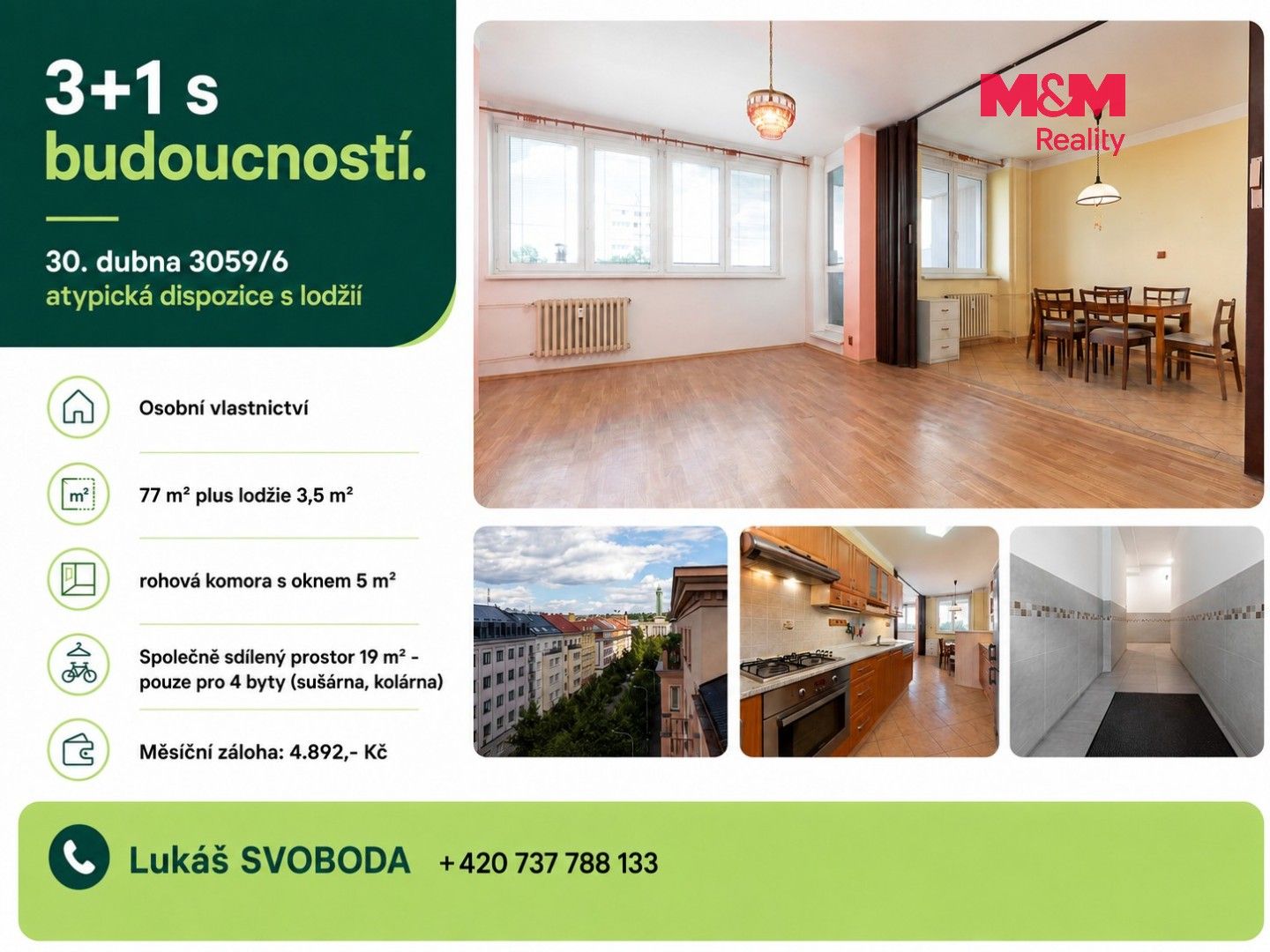 Prodej bytu 3+1 81 m² - foto 8