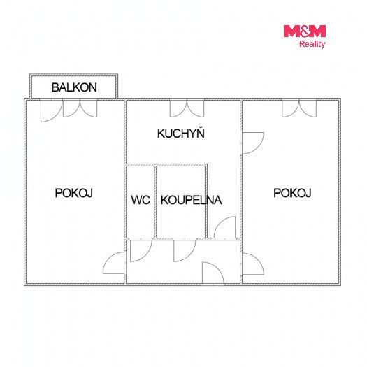 Prodej bytu 2+1 57 m² - foto 23