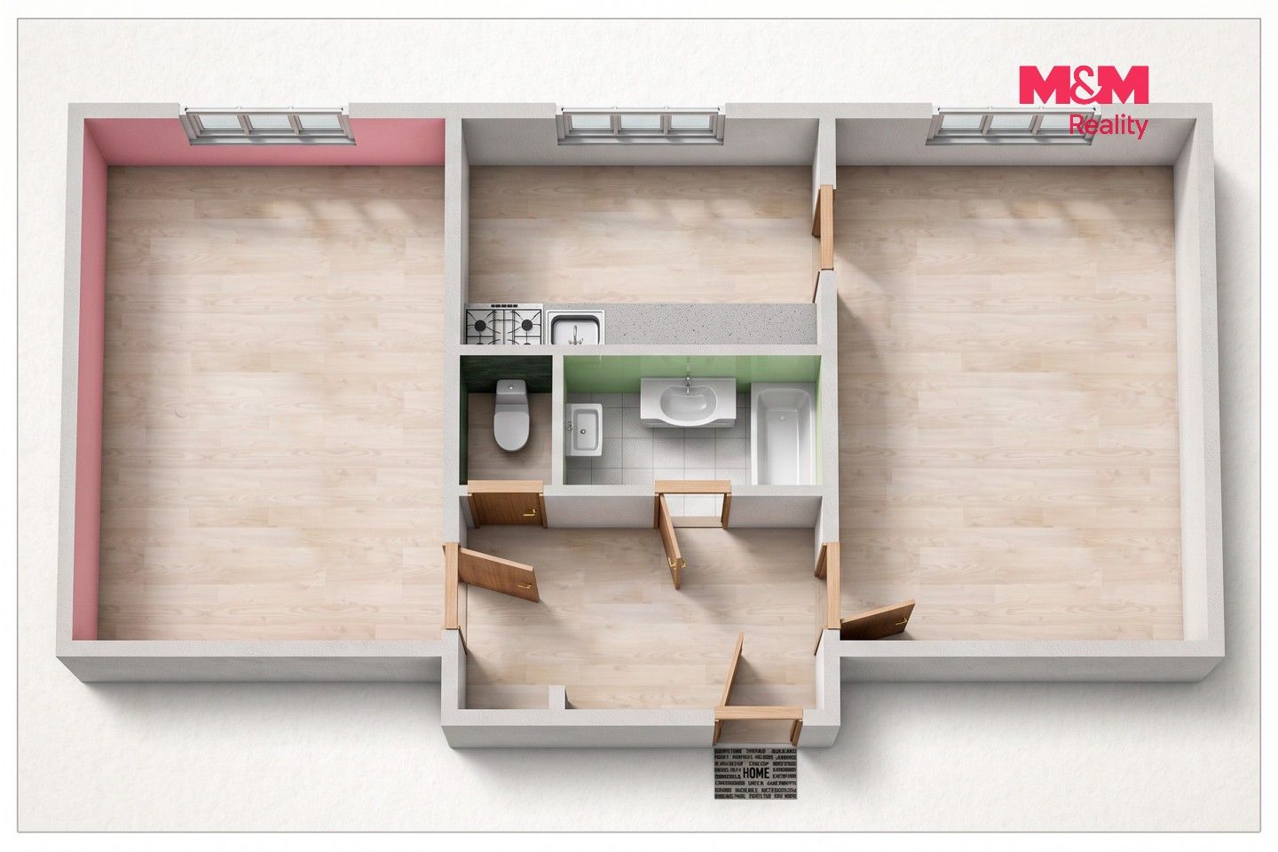 Prodej bytu 2+1 52 m² - foto 11