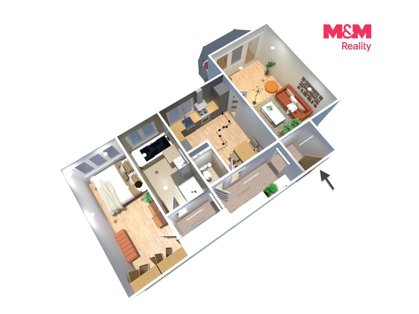 Prodej bytu 2+1 72 m² - foto 14