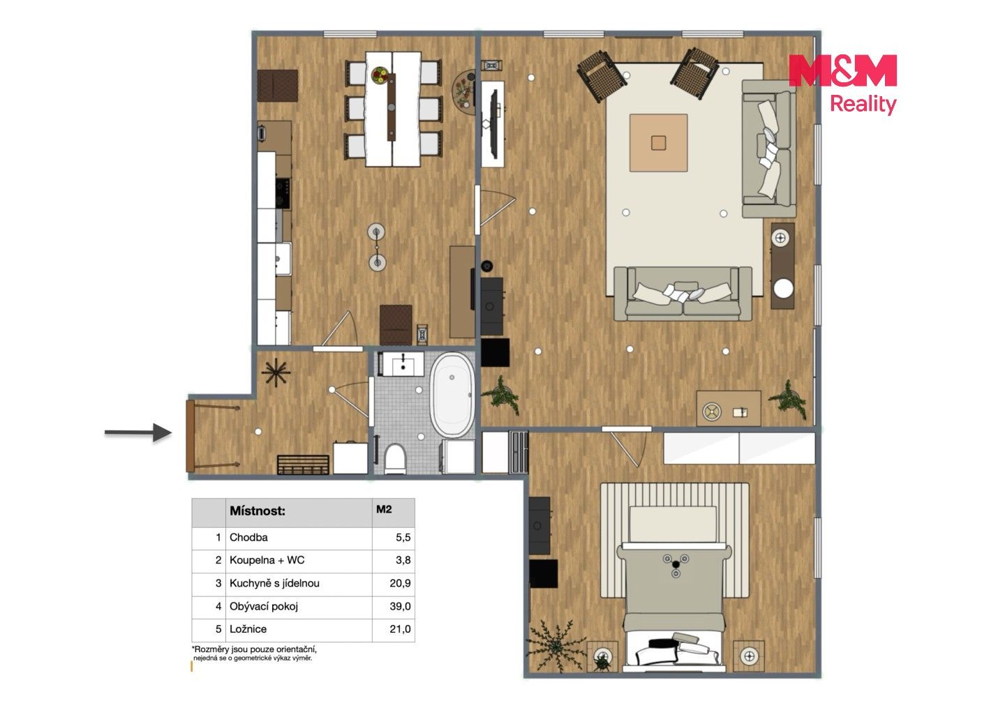 Prodej bytu 2+1 70 m² - foto 18