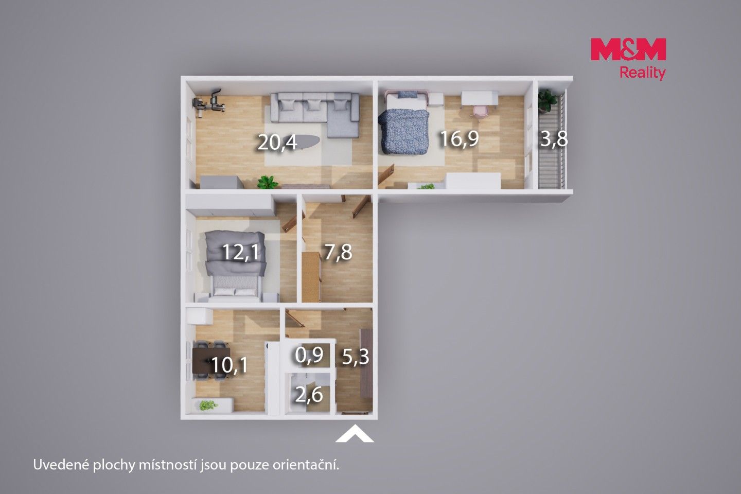 Prodej bytu 3+1 76 m² - foto 16