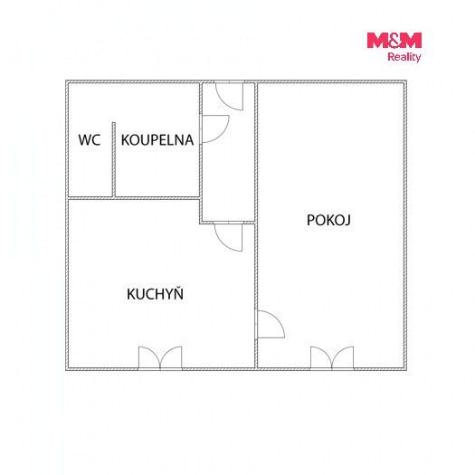 Pronájem bytu 1+1 35 m² - foto 7