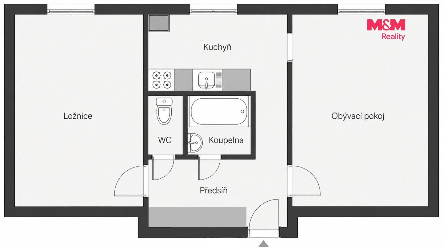 Prodej bytu 2+1 53 m² - foto 9