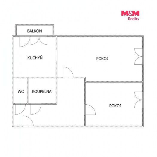 Prodej bytu 2+1 54 m² - foto 12