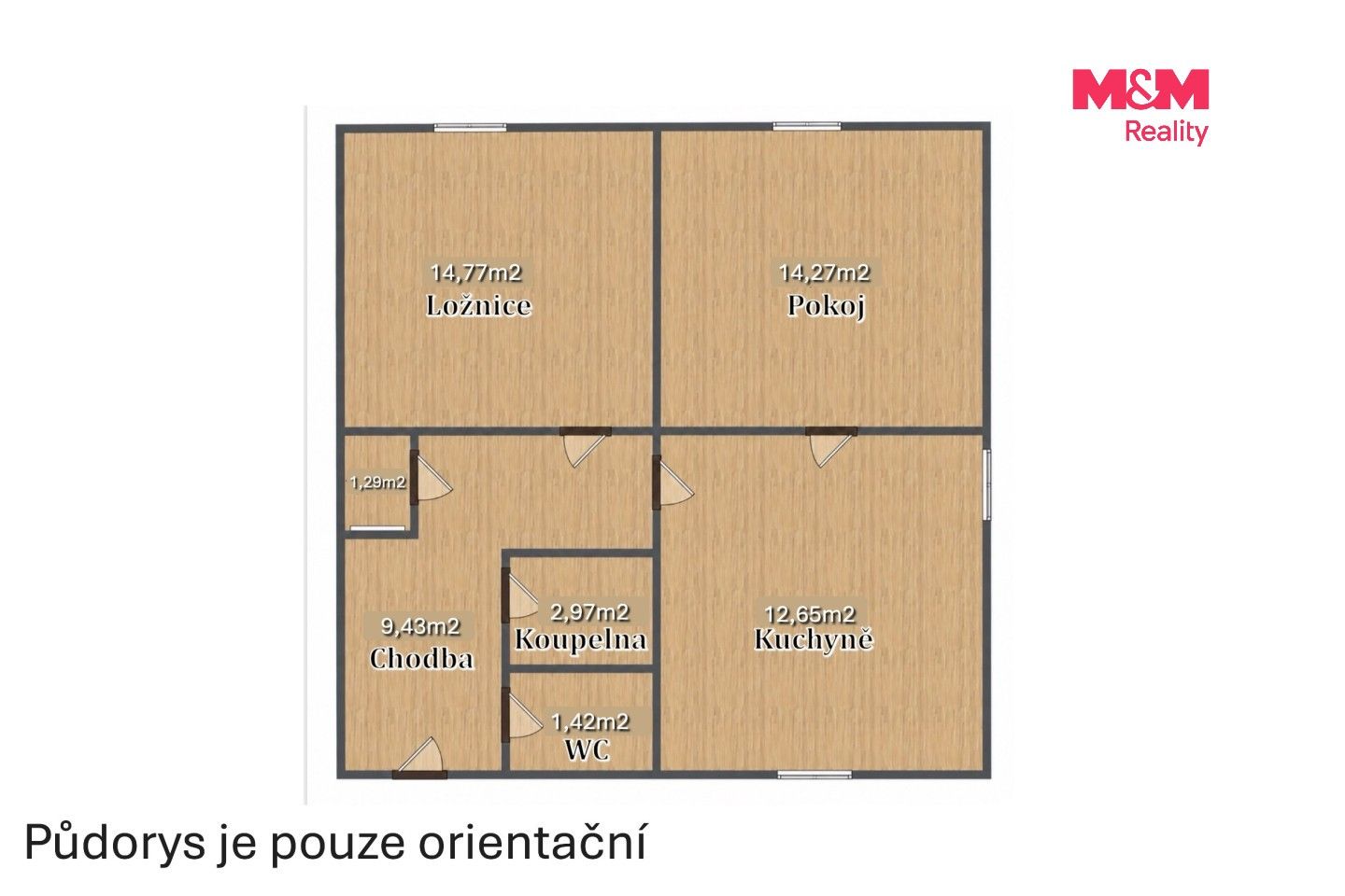 Prodej bytu 2+1 56 m² - foto 13