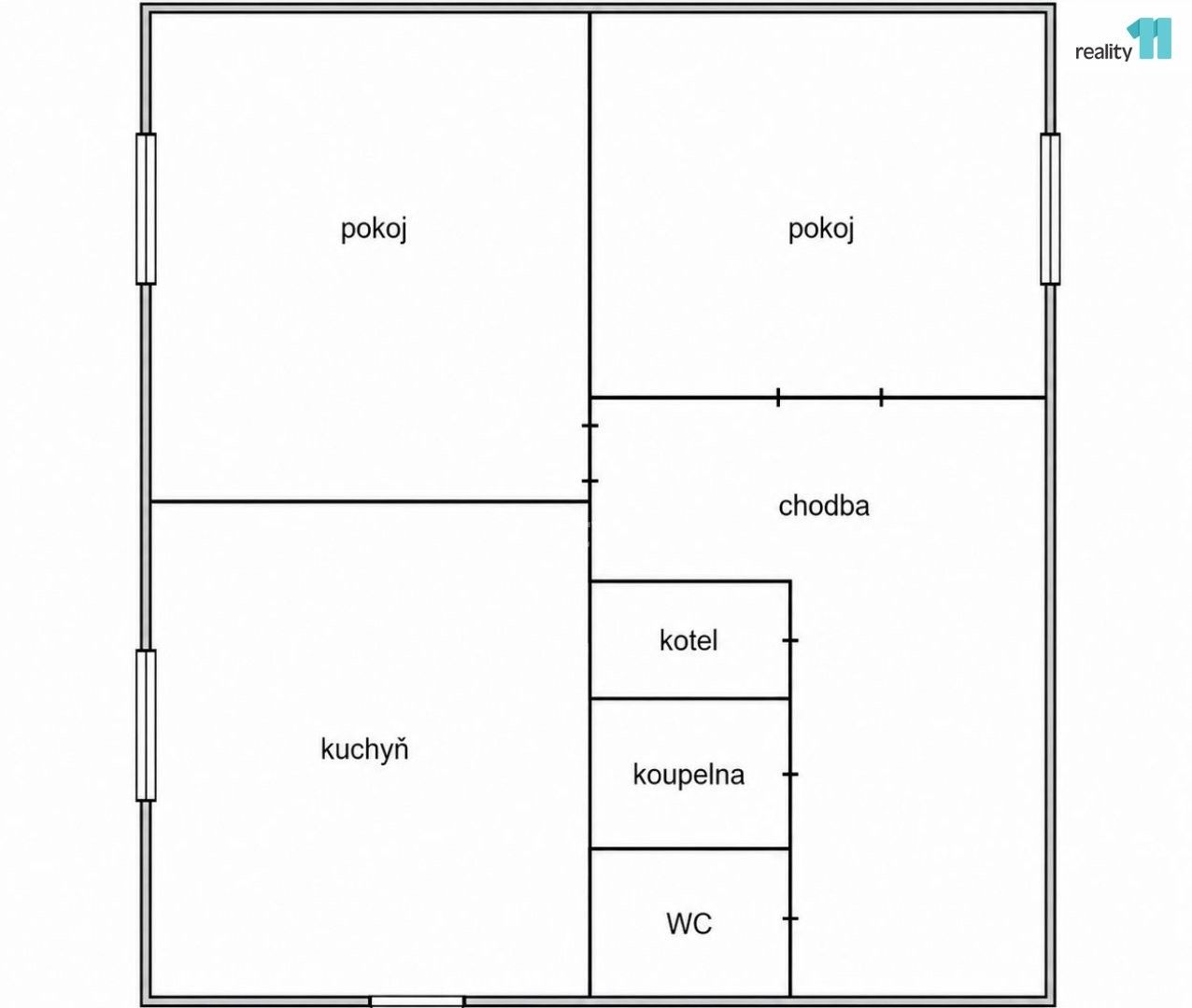 Pronájem bytu 2+kk 47 m² - foto 3