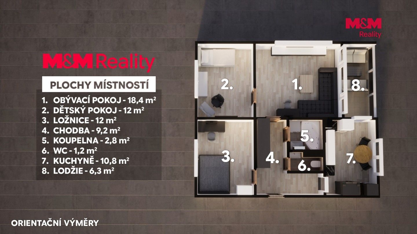 Prodej bytu 3+1 65 m² - foto 18