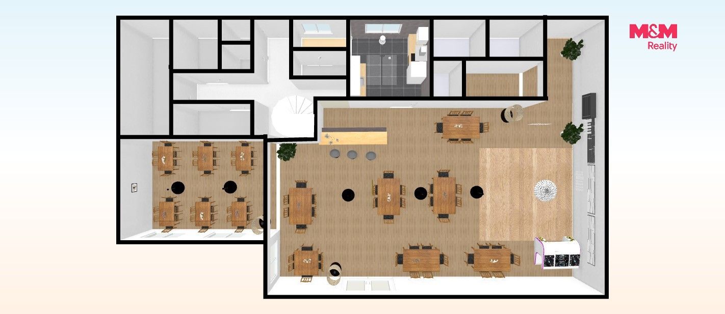 Pronájem komerčního prostoru 220 m² - foto 7