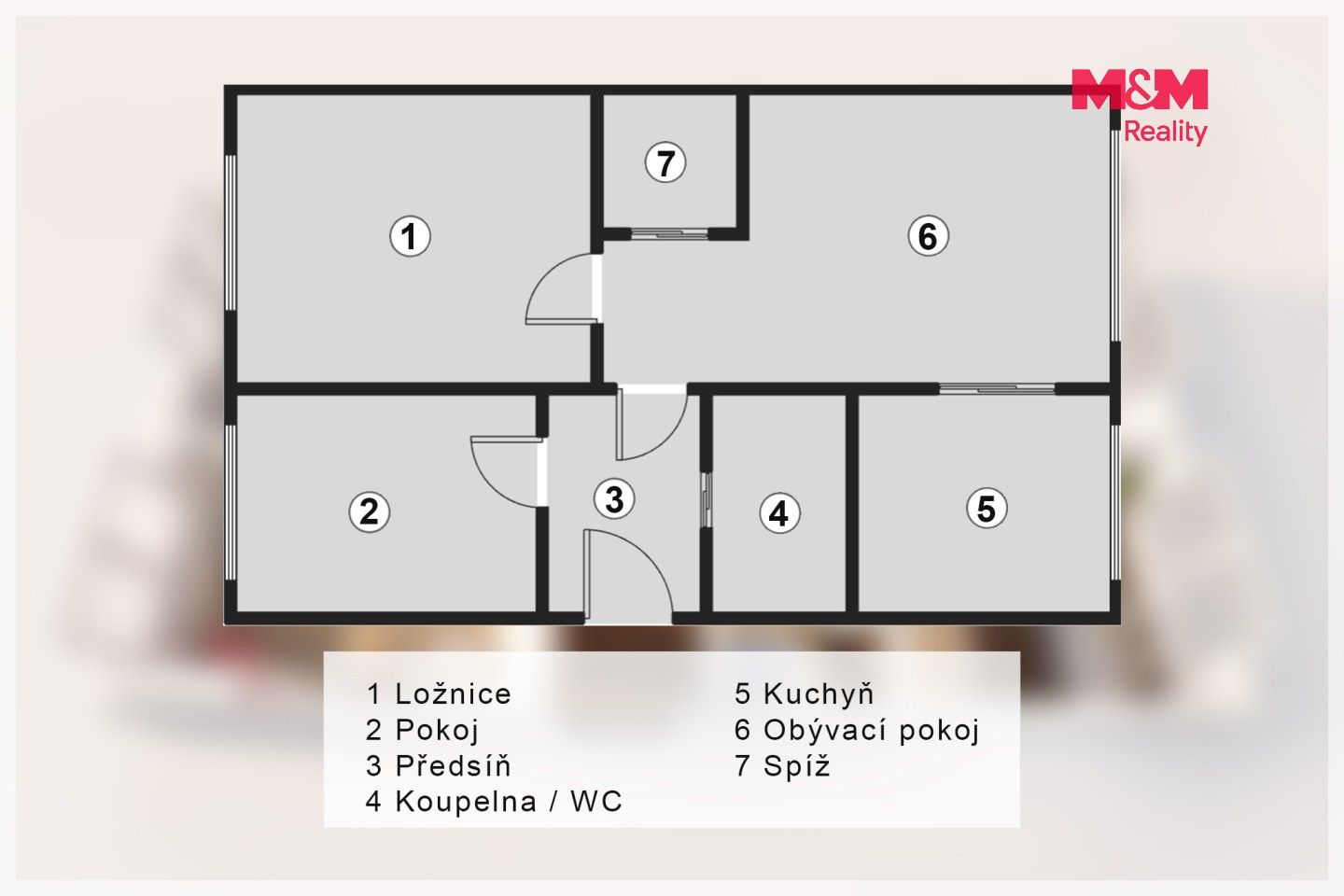 Prodej bytu 3+1 56 m² - foto 3