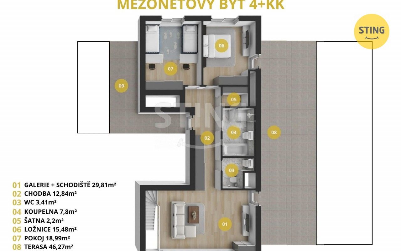 Prodej bytu 4+kk 130 m² - foto 22