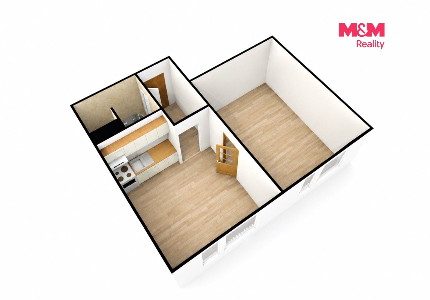 Prodej bytu 1+1 37 m² - foto 3