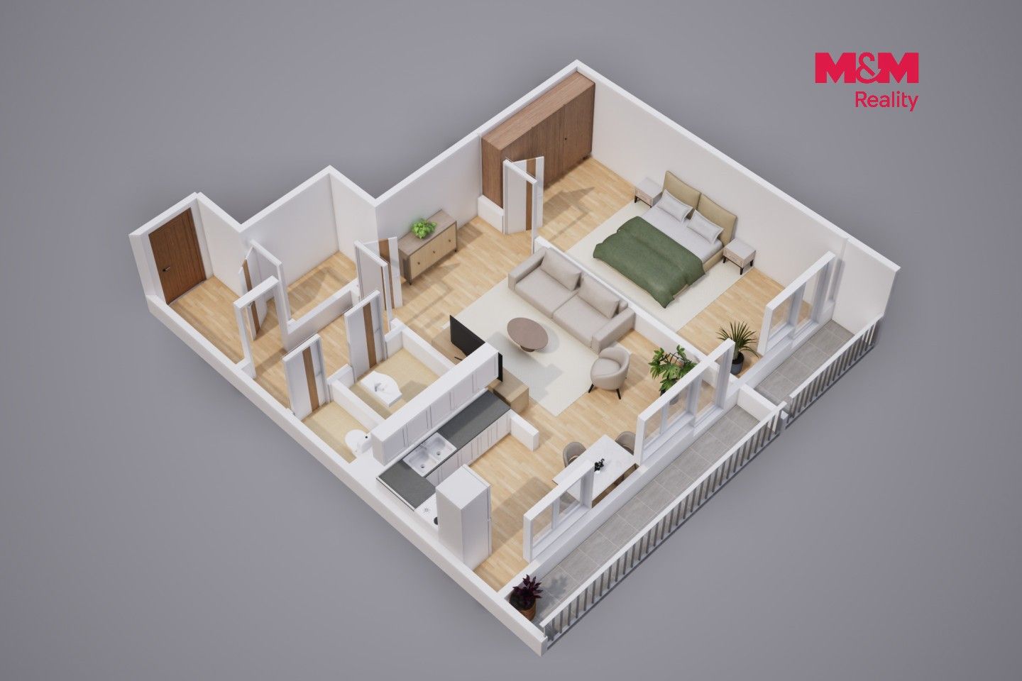 Prodej bytu 2+1 61 m² - foto 23