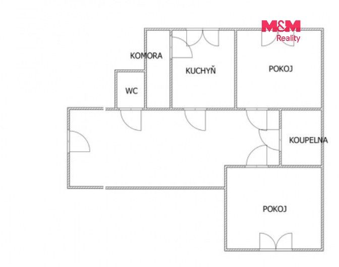 Prodej bytu 2+1 53 m² - foto 10