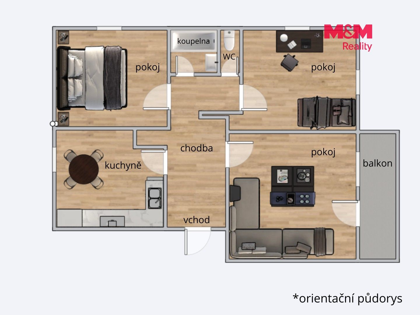 Prodej bytu 3+1 75 m² - foto 42