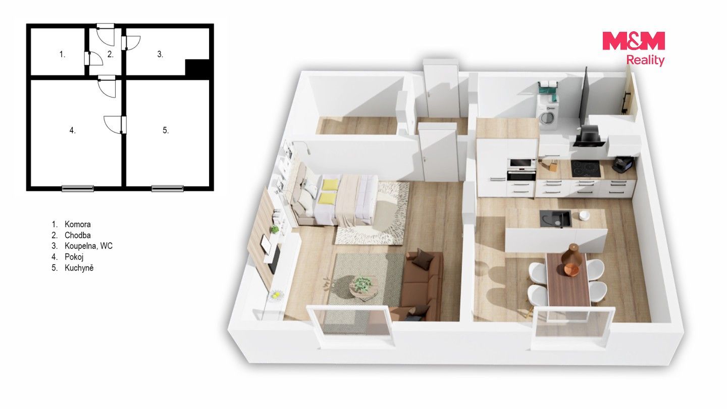 Prodej bytu 2+kk 47 m² - foto 10