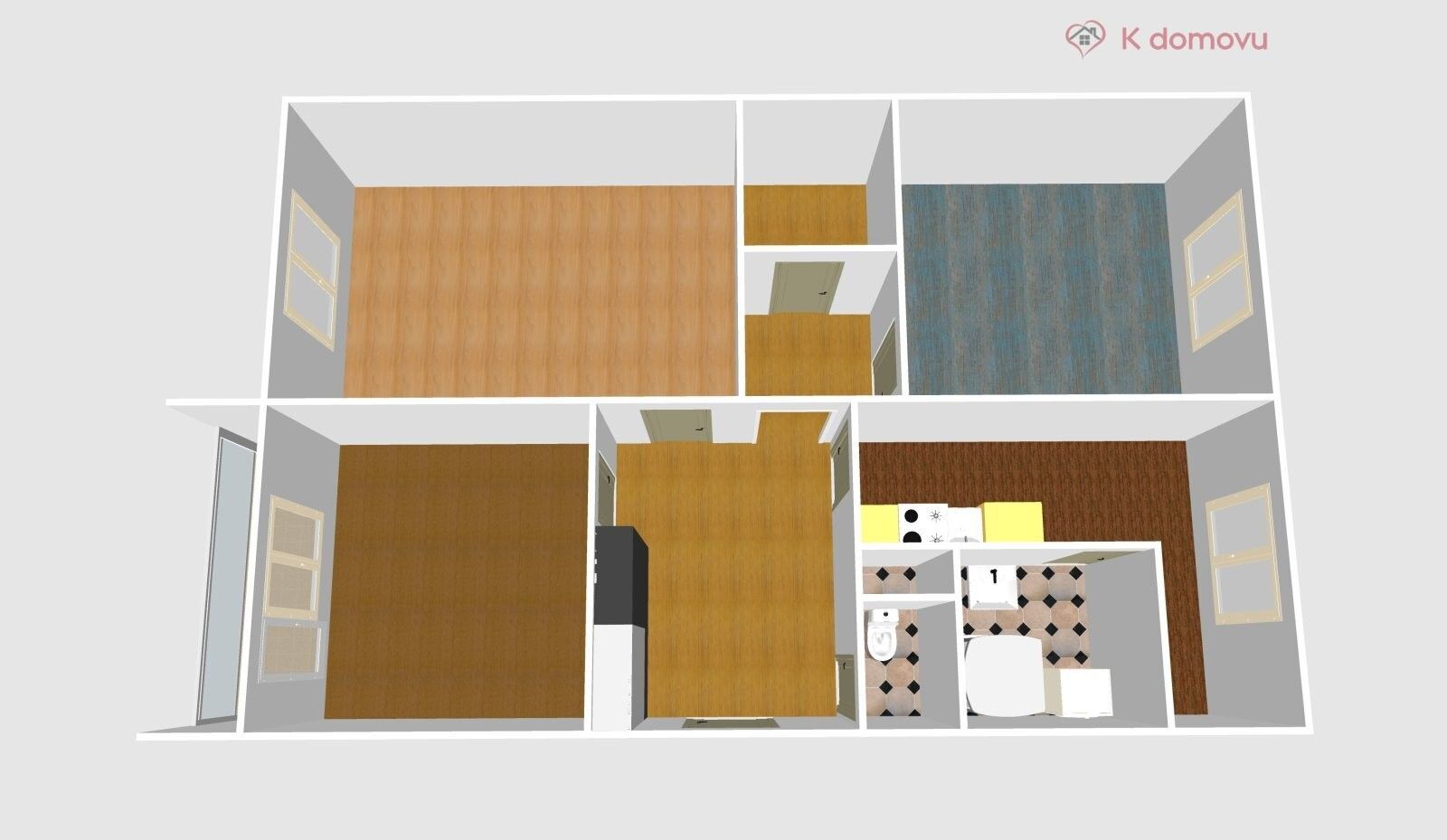Prodej bytu 3+1 76 m² - foto 2