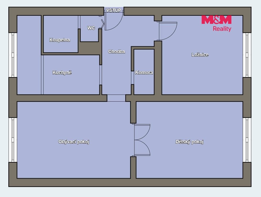Prodej bytu 3+1 64 m² - foto 4