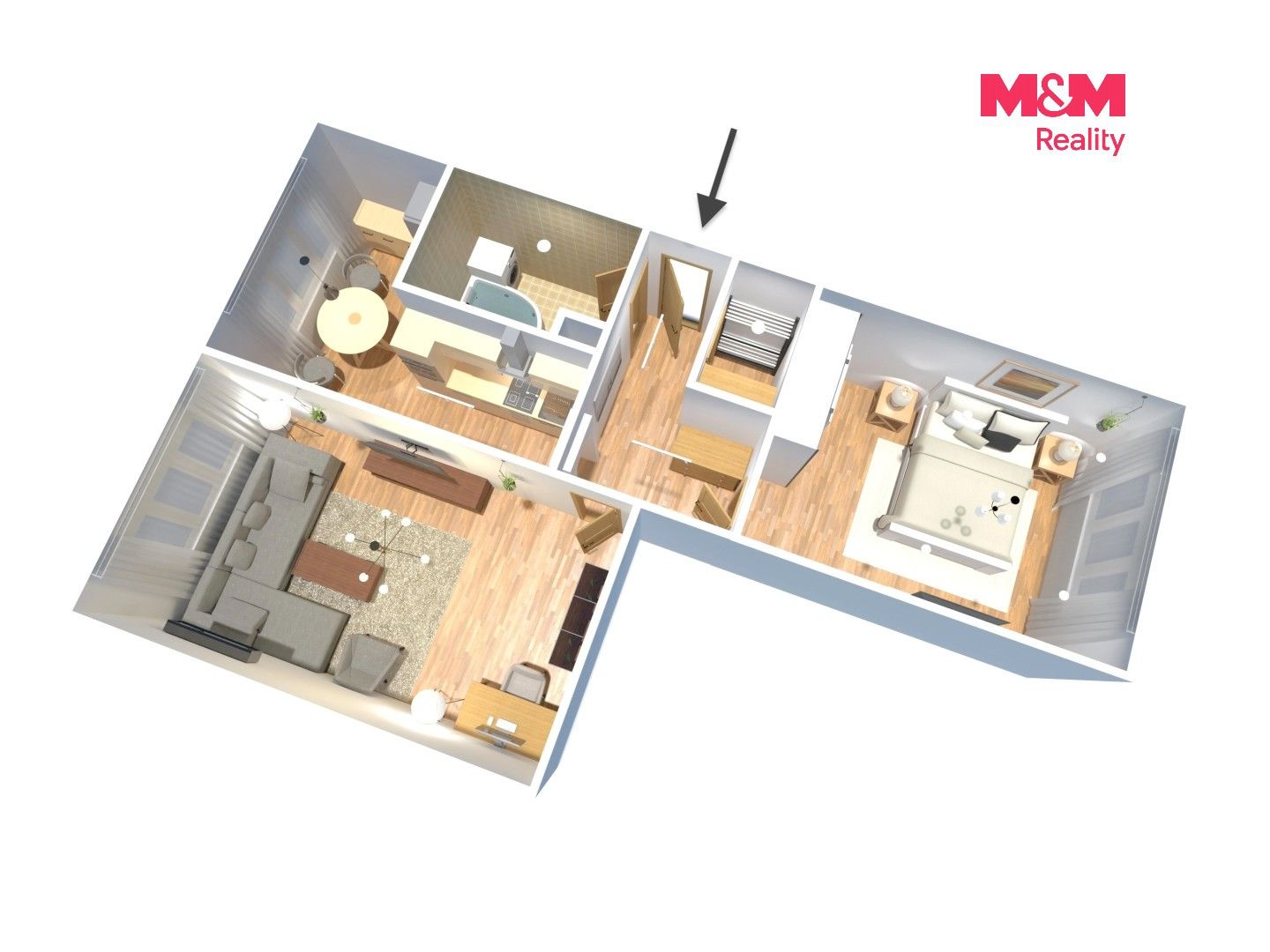 Prodej bytu 2+1 63 m² - foto 11