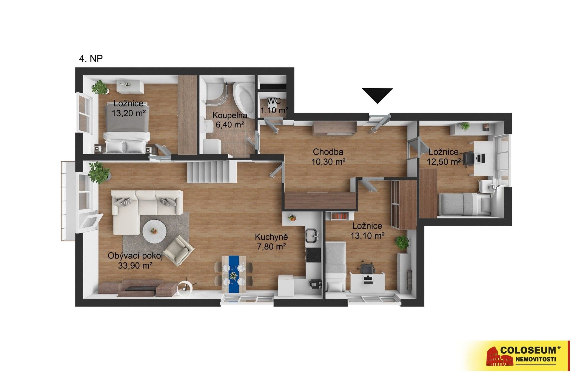 Prodej bytu 4+kk 131 m² - foto 3