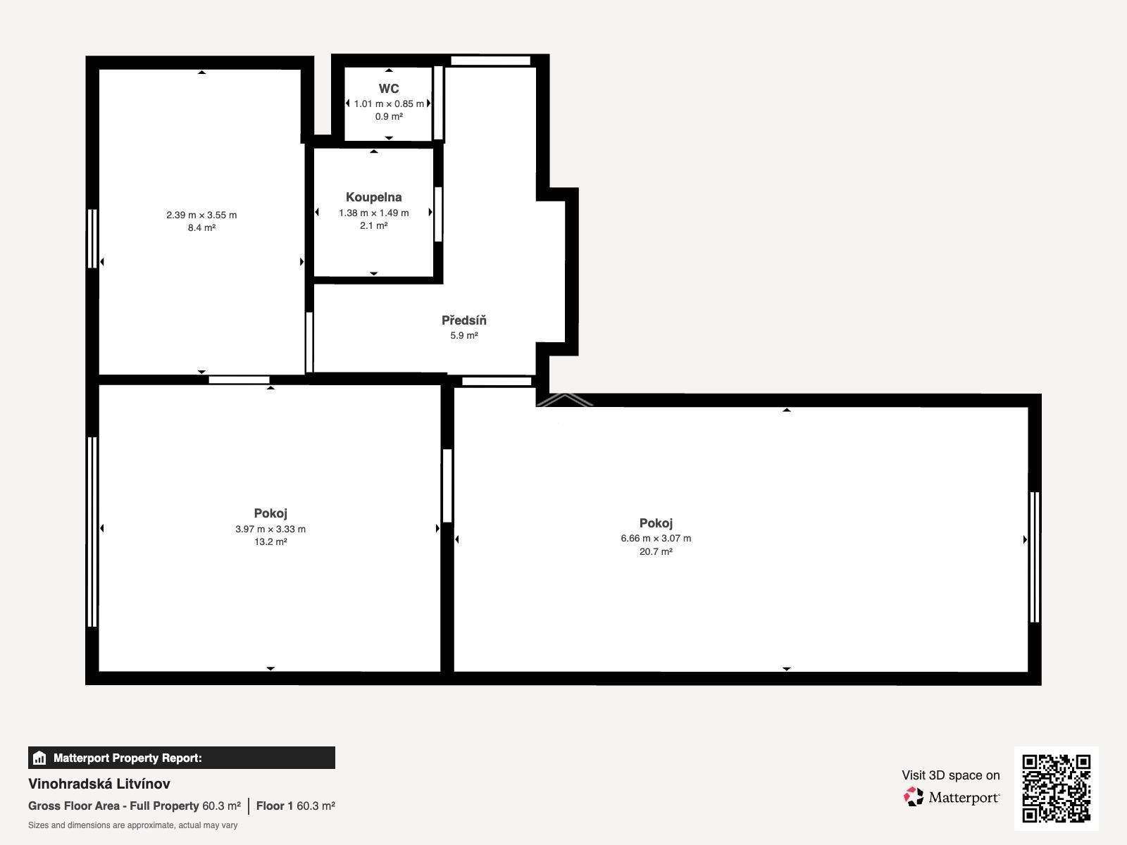 Prodej bytu 2+1 56 m² - foto 4