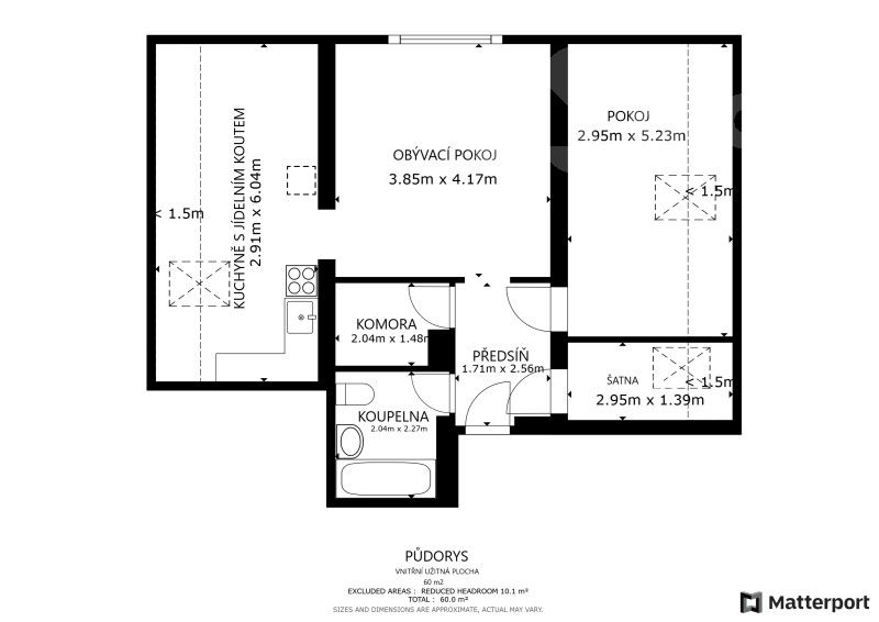 Pronájem bytu 2+1 72 m² - foto 3