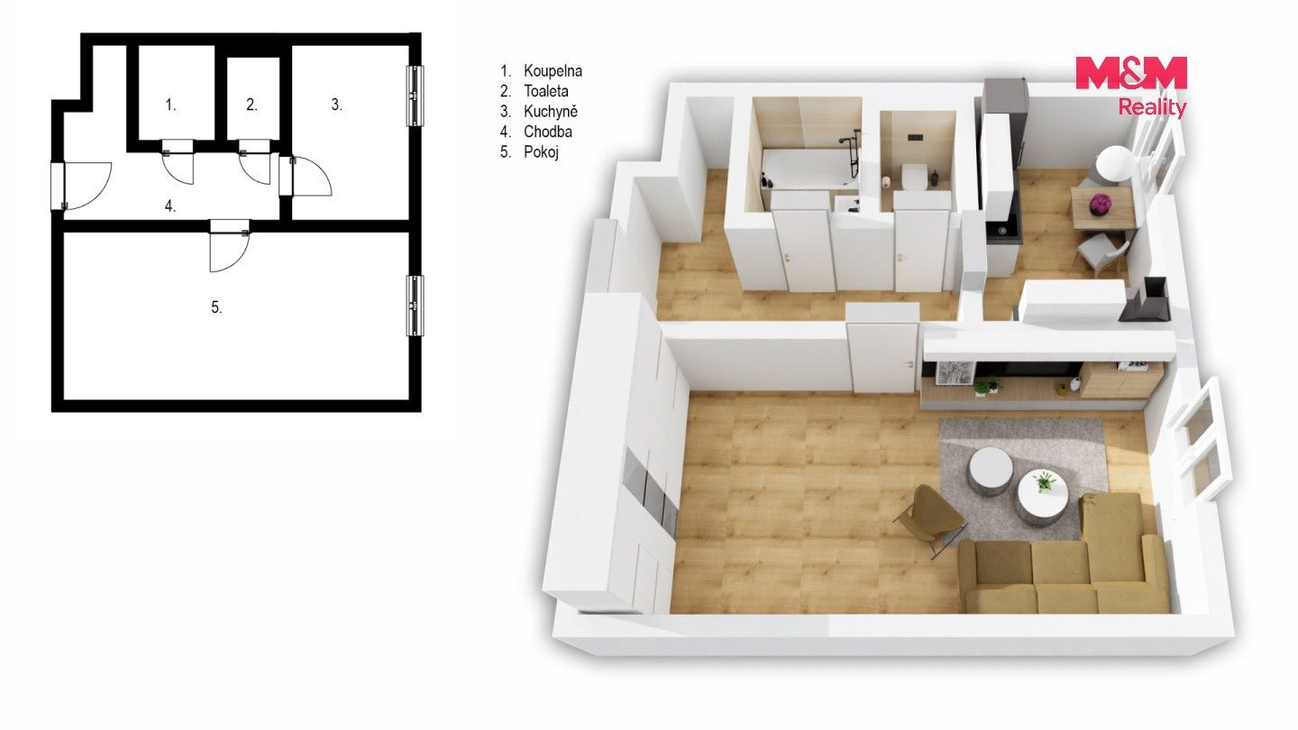 Prodej bytu 1+1 35 m² - foto 18