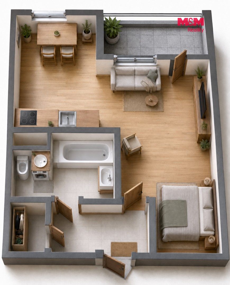 Prodej bytu 1+kk 32 m² - foto 9