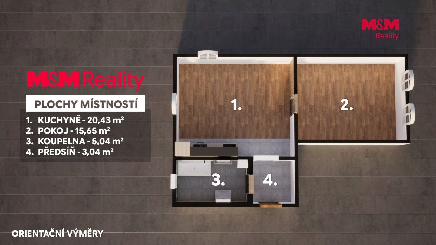 Prodej bytu 2+kk 47 m² - foto 13