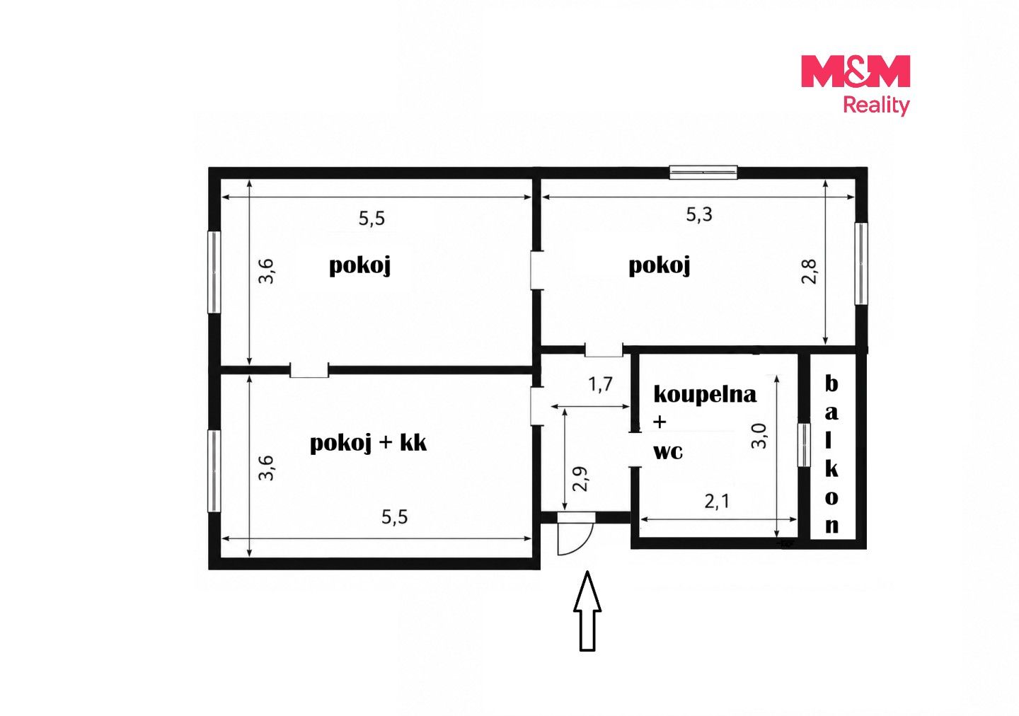 Pronájem bytu 3+kk 65 m² - foto 12
