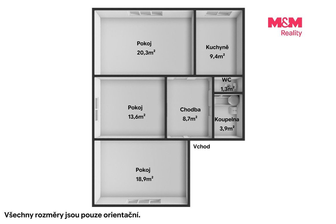 Prodej bytu 3+1 71 m² - foto 28