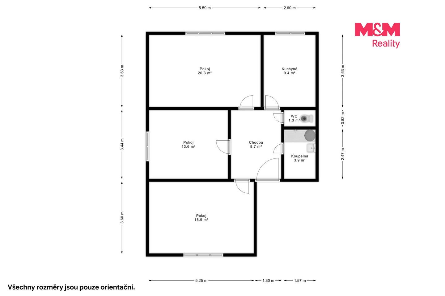 Prodej bytu 3+1 71 m² - foto 27