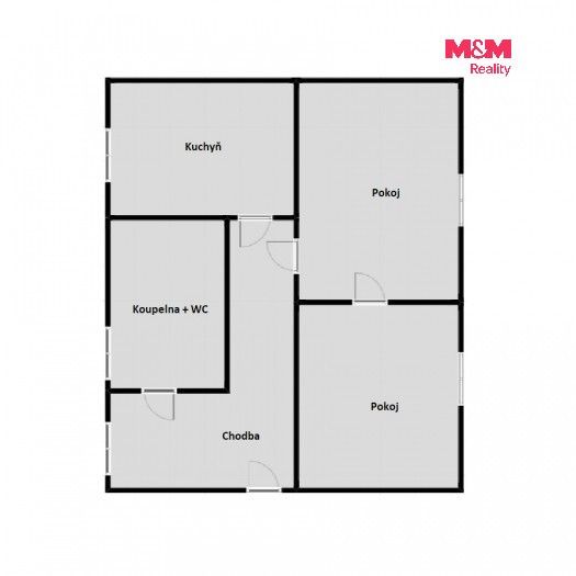 Prodej bytu 2+1 56 m² - foto 17