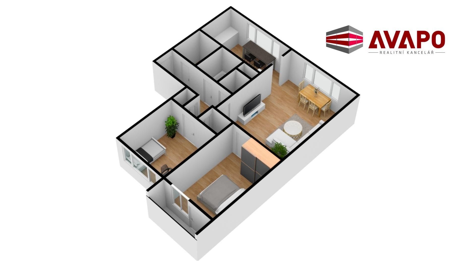 Prodej bytu 3+1 68 m² - foto 15